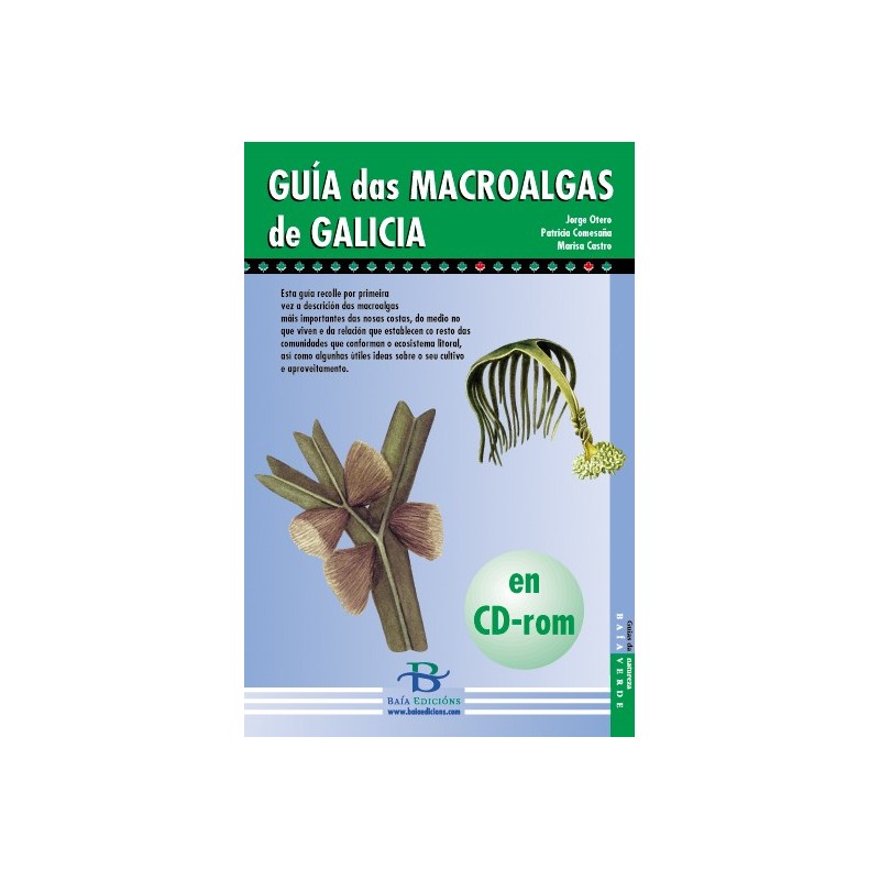 Guía das macroalgas de Galicia en CD-rom